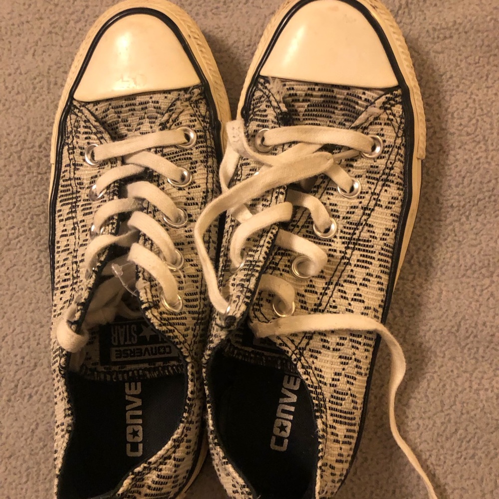Perfect Condition New Inquire Patterned Chucks - image 4